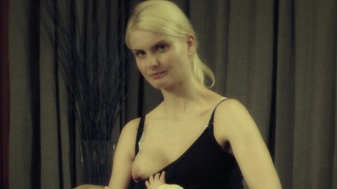 Hege Serine Golf in Lilyhammer (2012-2014) Breasts Black Camisole Blonde 752213