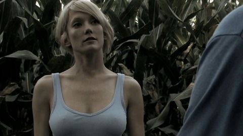 Sarah Wald in Fields of the Dead (2014) Sexy Blonde Cornfield 752417