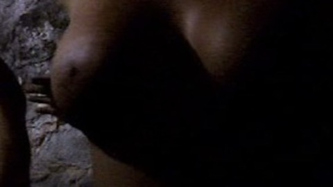 Shanis McGhee Nude as Random Victim 1. Breasts, BDSM, black underwear. 752498