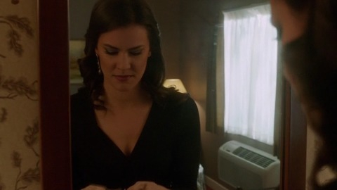 Hottest Briana Lane Scene in Grimm. Sexy, SFW, black dress. 760796