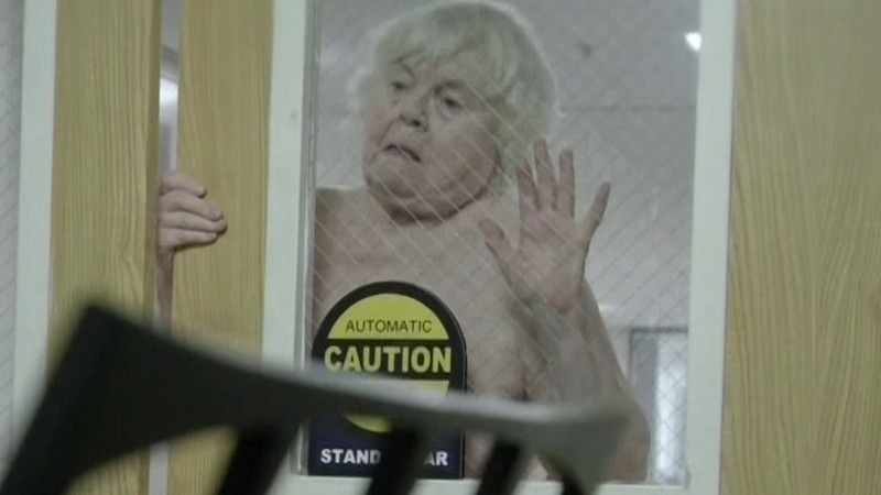 Sexiest Scenes of Varla Pounder from Getting On. Sexy, SFW, behind door. 753275