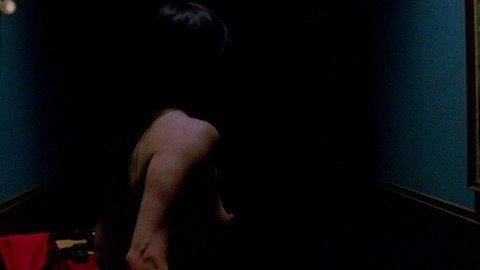 Sylvia Camarda in The Strange Color of Your Body's Tears (2013) Breasts Breasts Dark Hallway 753636