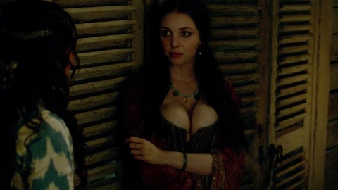 Hottest Lise Slabber Scene in Black Sails. Sexy, big boobs, black and red corset. 759458