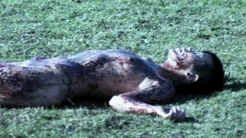 Sabrina Tom in SICK: Survive the Night (2014) Breasts Underwear Black Leather Boots Bloody 755286