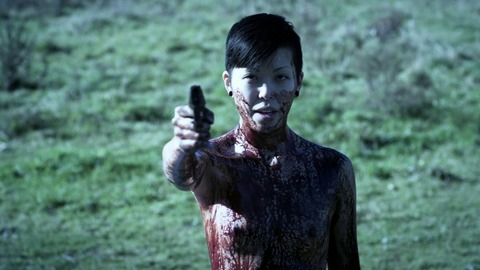 Sabrina Tom Naked in SICK: Survive the Night. Breasts, Asian, bloody. 755293