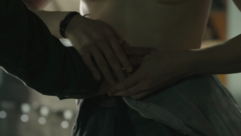 Hottest Alison Louder Scene in Helix. Sexy, SFW, topless. 756764