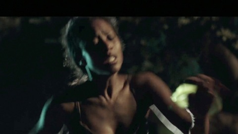 Stephanie Charles in Bound to Vengeance (2015) Sexy Underwear Black Cleavage 767141