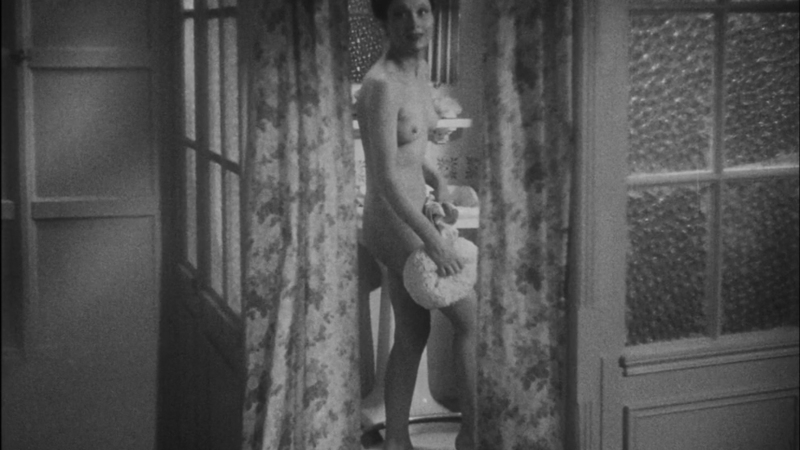 Arletty Naked as Clara. Breasts, Sexy, bathroom, black and white. 757419