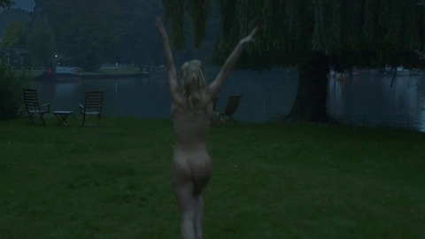 Vanessa Kirby in Queen and Country (2014) Butt Sexy Back Exposed Blonde 772696