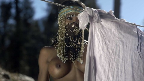 Alanna Forte in Little Red Riding Hood (2015) Breasts Black Breasts 757625