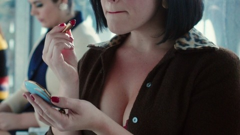 Alicia Pavlis in Predestination (2014) Sexy Black Hair Cleavage 757641