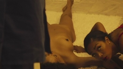 Nudes of Tangier Chancellor from Da Sweet Blood of Jesus. Breasts, Black, bathroom floor. 765000