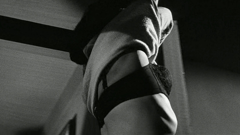 Sexiest Scenes of Nancy Ashton from Experiment in Terror. Underwear, SFW, b&w. 1011767