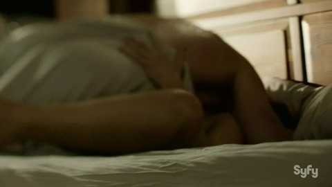 Kyra Zagorsky in Helix (2015) Sexy Blurry Couple In Bed 758468
