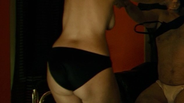 Nudes of Cheryl Jenkins from Big Muddy. Breasts, black panties, man grabbing woman. 759162