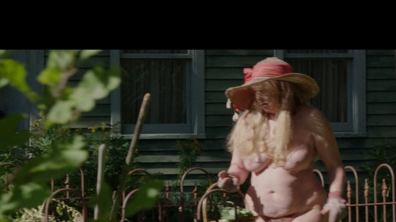 Catherine Carlen Naked as Aunt Sarah. Breasts, Bush, blonde, gardening. 792075