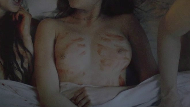 Nudes of Holly from Nina Forever. Breasts, Sexy, covered in blood, lesbian. 788100