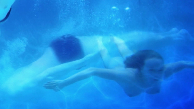 Fayette Marie Naked as Nude Swimmers. Breasts, Skinny Dipping, in pool. 802185