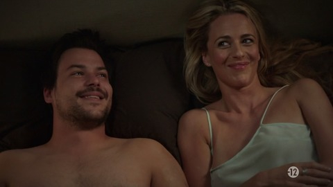 Miranda Raison in Spotless (2015) Sexy Bed Blonde 760361