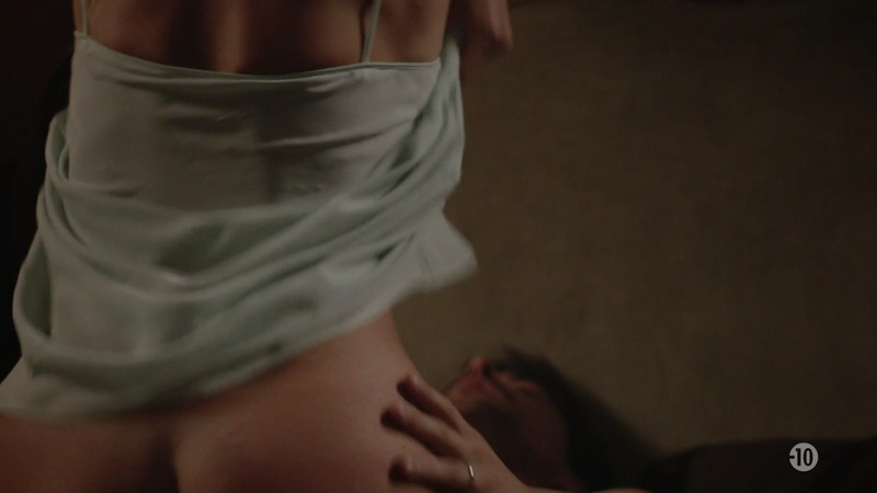 Julie Greer-Bastière from Spotless Naked. Butt, bed, buttcrack. 760781