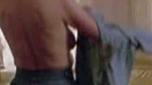 Greg's woman from The Onion Field Naked. Breasts, back exposed, brunette. 760847