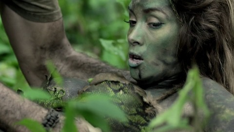 Bali Rodriguez in AE: Apocalypse Earth (2013) Breasts Sexy Body Paint Breasts 760915