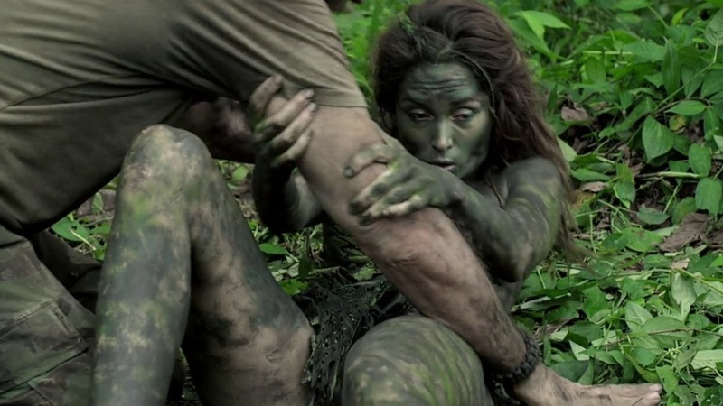 Hottest Bali Rodriguez Scene in AE: Apocalypse Earth. Bikini, Latina, body paint. 760916