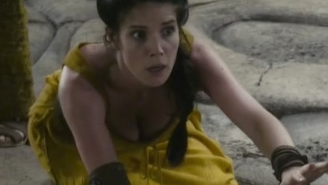 Sonya Cassidy in Olympus (2015) Sexy Brunette Cleavage 761020