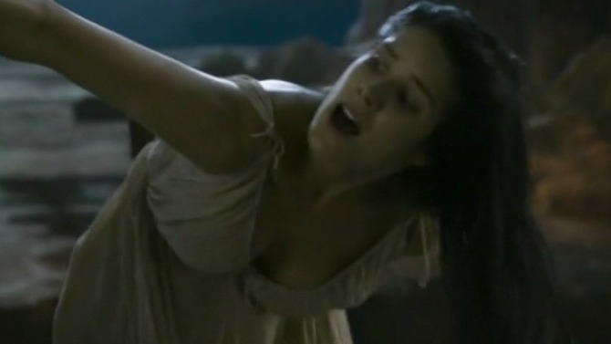 Sexiest Sonya Cassidy Scene in Olympus. Sexy, SFW, brunette. 761509