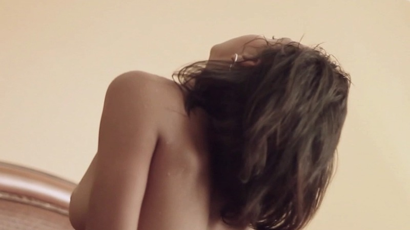 Sexiest Ashley Jean-Pierre Scene in Intuition. Sexy, brunette, head thrown back. 761995