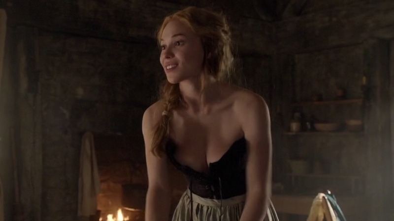 Sexiest Scenes of Lady Greer from Reign. Sexy, SFW, black corset. 762083