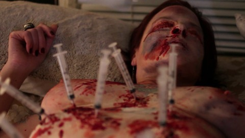 Paula Duerksen in Disciples (2015) Breasts Black Hair Bloody 762270