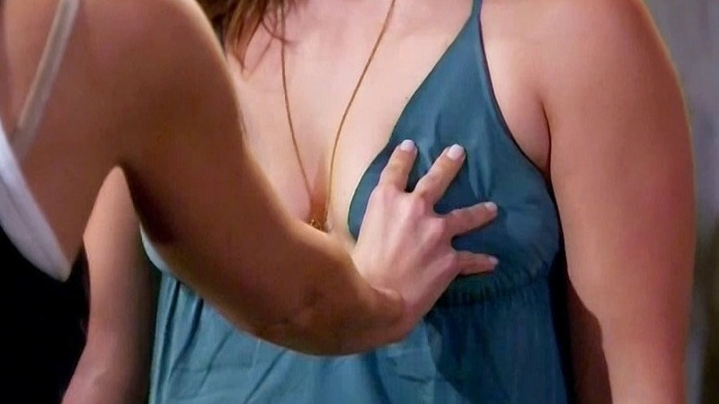 Hottest herself Scenes. Sexy, SFW, blue dress. 762477