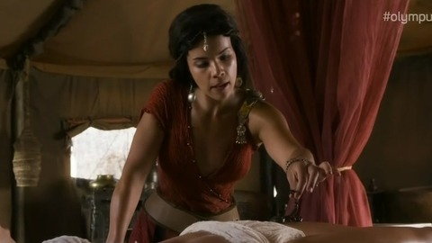 Sophia Lauchlin Hirt in Olympus (2015) Sexy Black Hair Bondage 764226