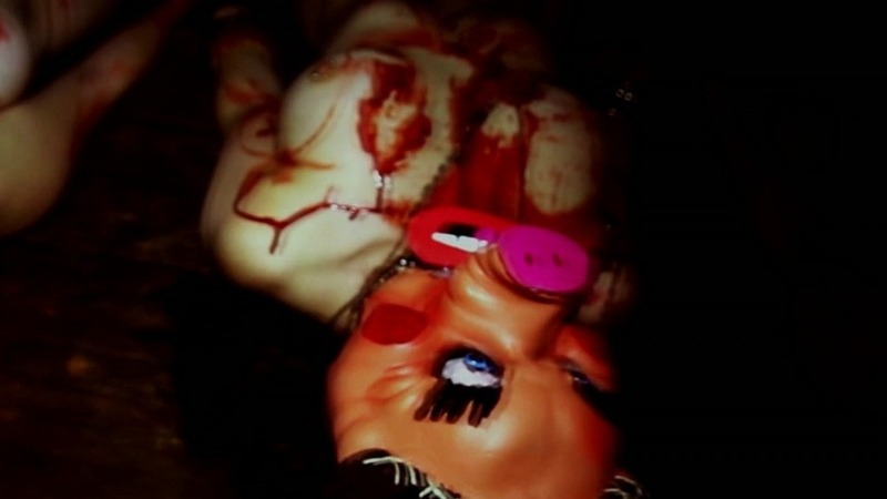Karin Webb Nude in Ten. Breasts, bloody, mask. 762946