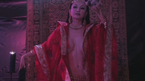 Ange Maya in Aleta: Vampire Mistress (2012) Sexy Black Eyeshadow Black Hair 774045