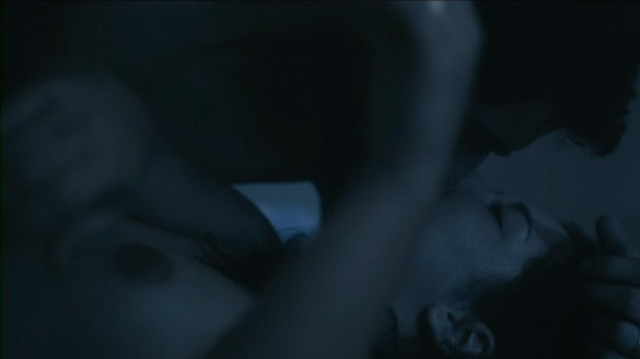 Daniela Alvarado Nude as Ines. Breasts, couple in bed, kissing. 763052