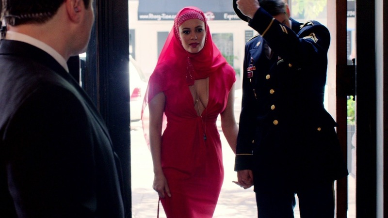 Sexiest Dina Shihabi Scene in Amira & Sam. Sexy, SFW, cleavage. 763075