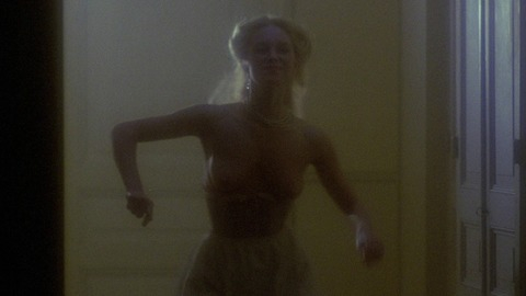 Magali Noaro Naked in The Strange Case of Dr. Jekyll and Miss Osbourne. Breasts, blonde, corset pulled down. 763303