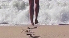 Miranda Noelle Wilson Nude as Lacey. Butt, beach, covered in blood. 784088