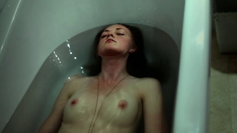 Lucy Clarvis in Curse of the Witching Tree (2015) Breasts Bathtub Breasts 764453