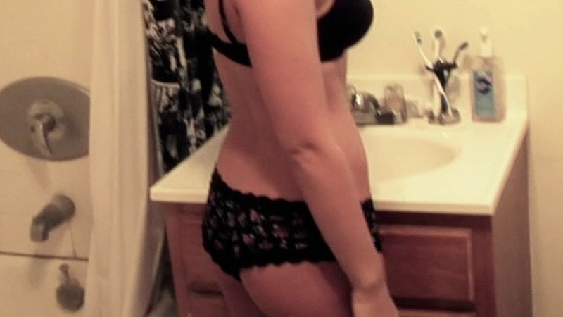 Hottest Valerie Mya Scene in 666: the Devil's Child . Sexy, Underwear, SFW, bathroom. 771908