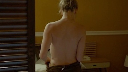 Hottest Yael Bar-Zohar Scene in Cupcakes. Sexy, SFW, back exposed. 764150
