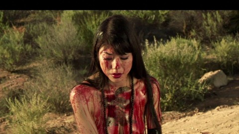 Mariko Denda Nude in Samurai Avenger: The Blind Wolf. Breasts, Asian, blood on breasts. 764680