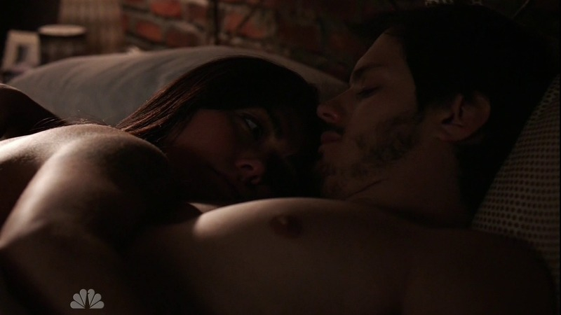 Sexiest Daniella Pineda Scene in American Odyssey. Sexy, couple in bed. 764395