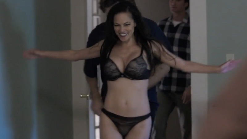 Sexiest Karen Scenes. Underwear, SFW, black bra. 767812