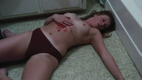 Mary Seamen in Satan's Blade (1984) Breasts Bathroom Bloody 767295