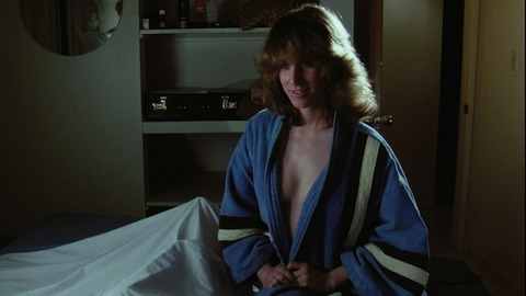 Elisa R. Malinovitz in Satan's Blade (1984) Sexy Brunette Cleavage 767277