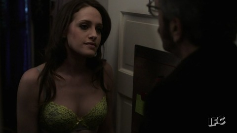 Carly Chaikin in Maron (2013-2016) Sexy Underwear Brunette Cleavage 767819