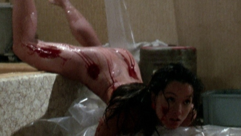 Damon Merrill Naked in The Outing. Butt, black hair, bloody. 768229
